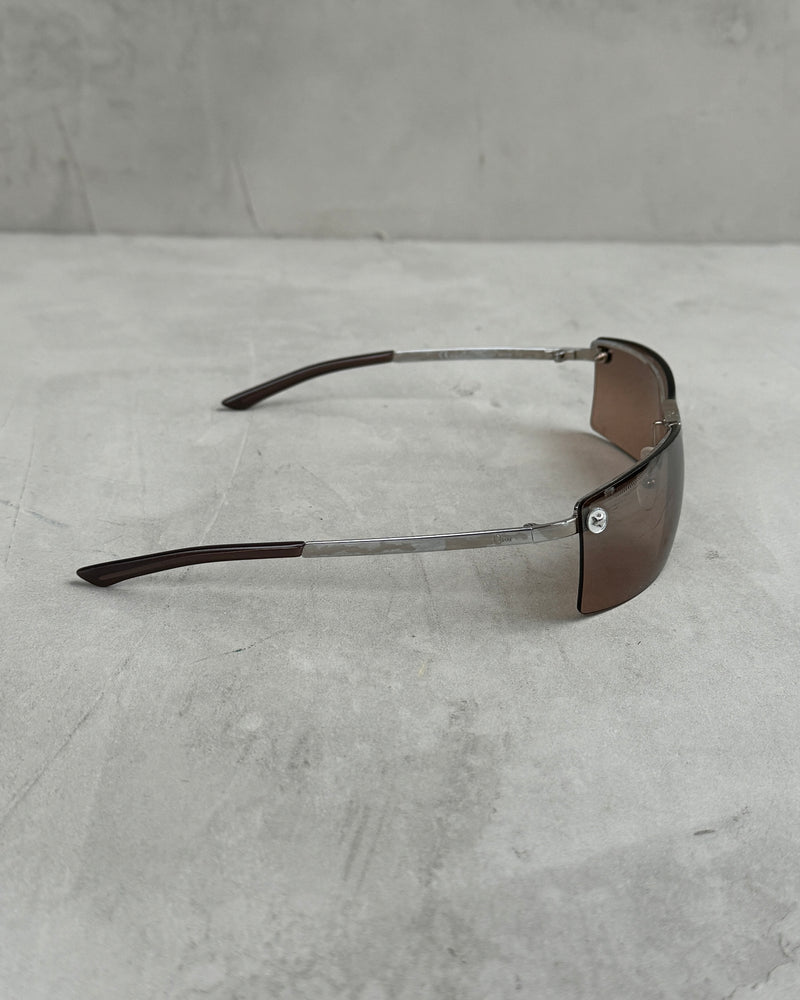 DIOR 'ADIORABLE' RIMLESS SUNGLASSES