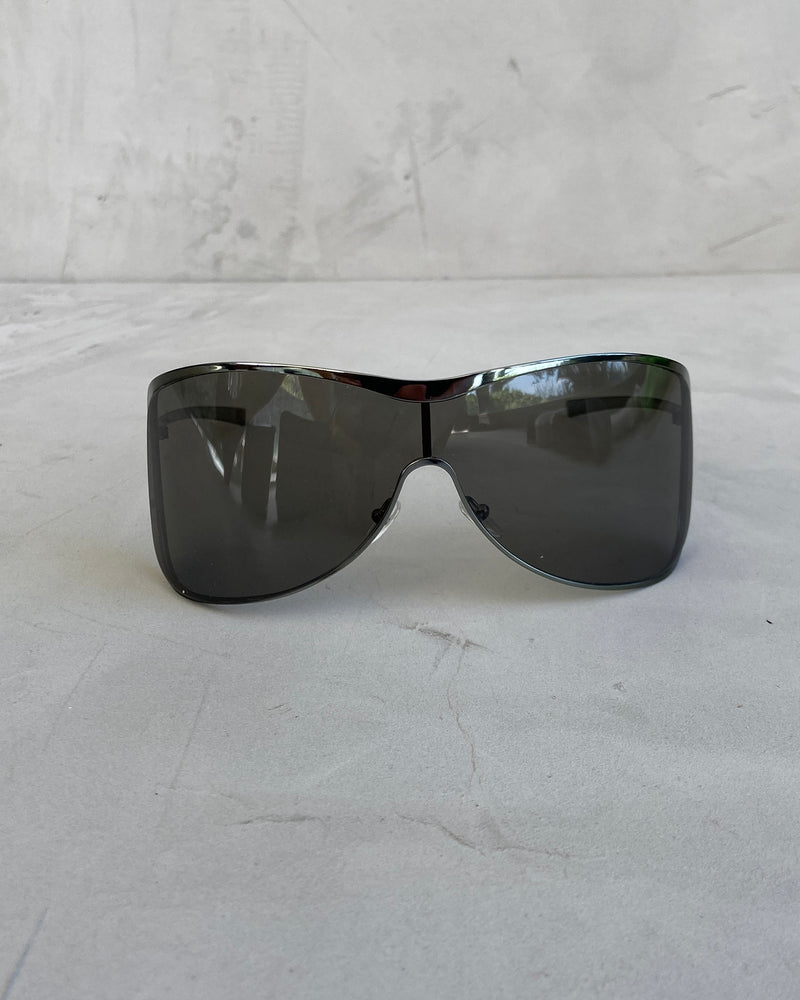 DIOR RAGGA 1 CHROME WRAP SUNGLASSES