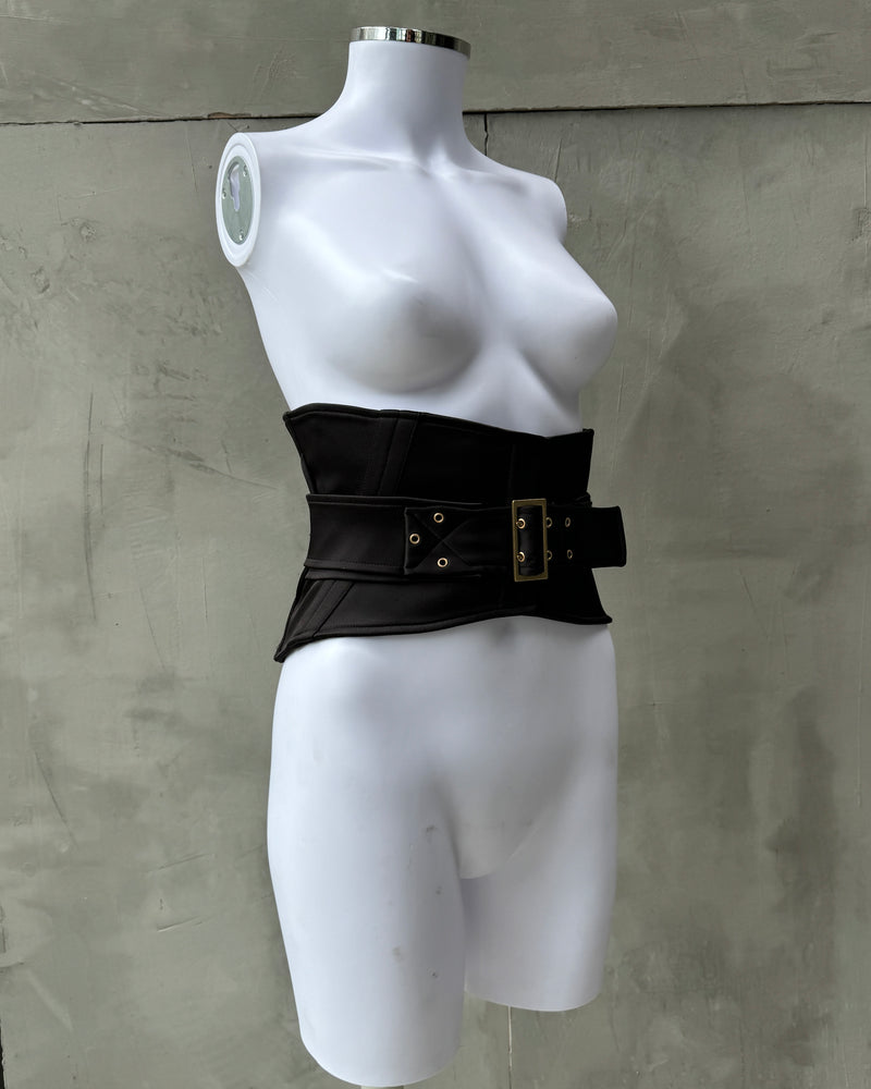 GUCCI BY TOM FORD FW03 SILK CORSET BELT - XS
