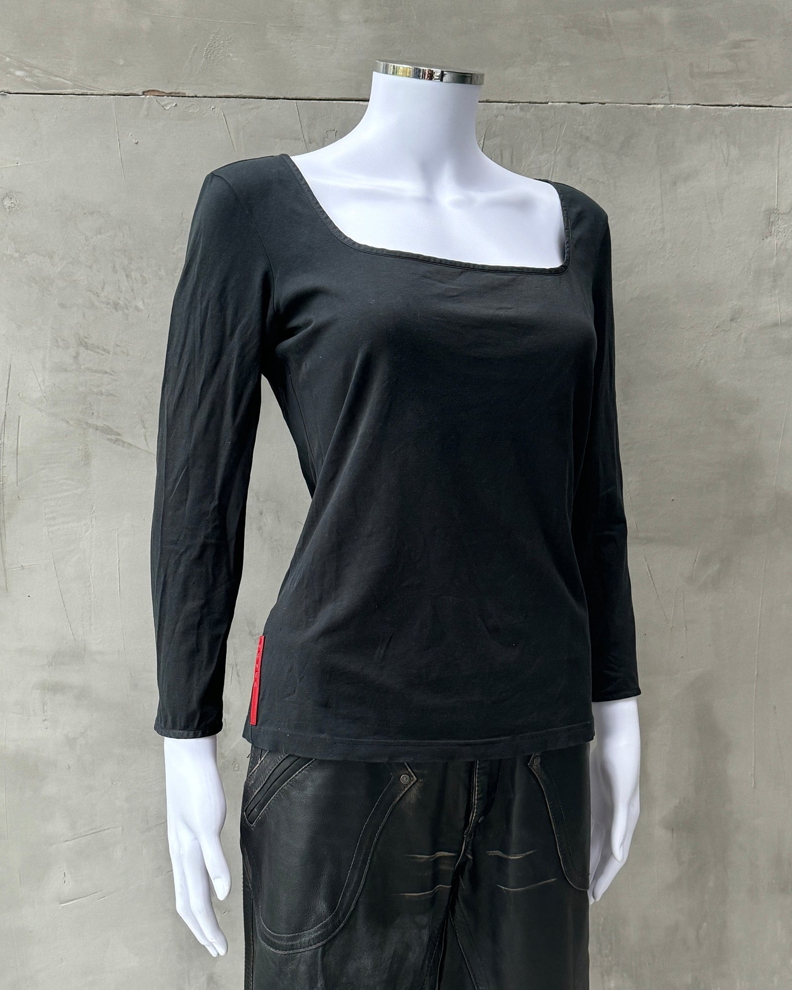 トップス prada sports long sleeve PRADA - プラダ スポーツ PRADA SPORT Tシャツ カットソー ロゴ