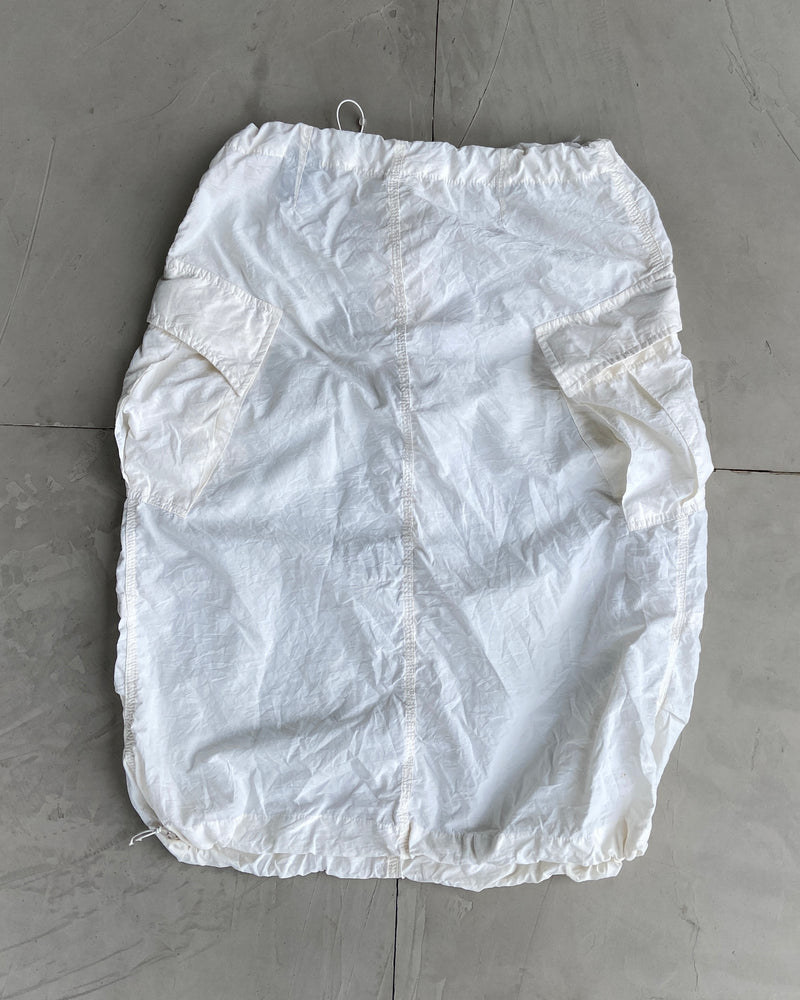 DIESEL 2000'S WHITE CARGO MIDI SKIRT - S – BAD MOUTH*