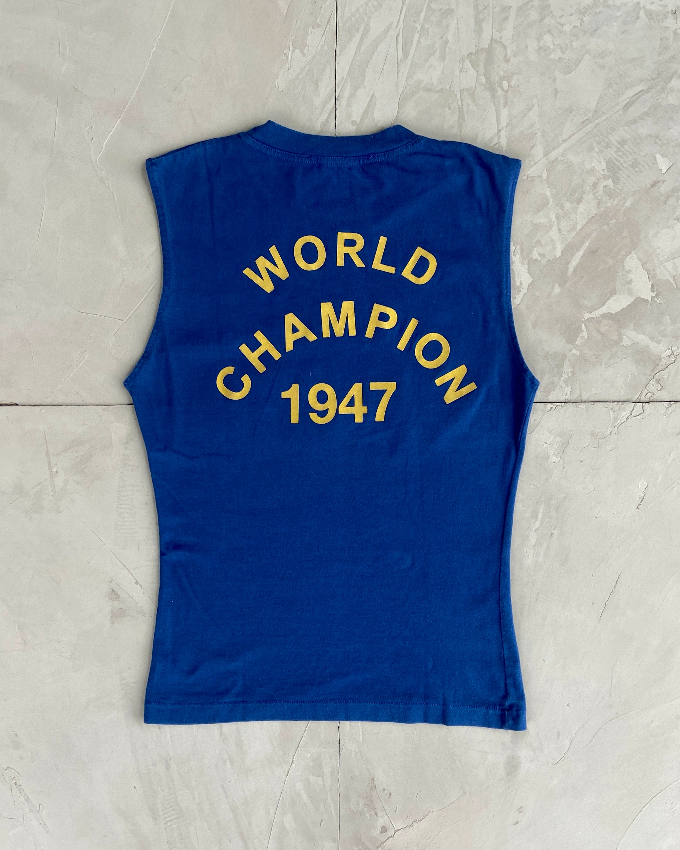 CHRISTIAN DIOR FW01 'J'ADORE DIOR' VEST TOP - S