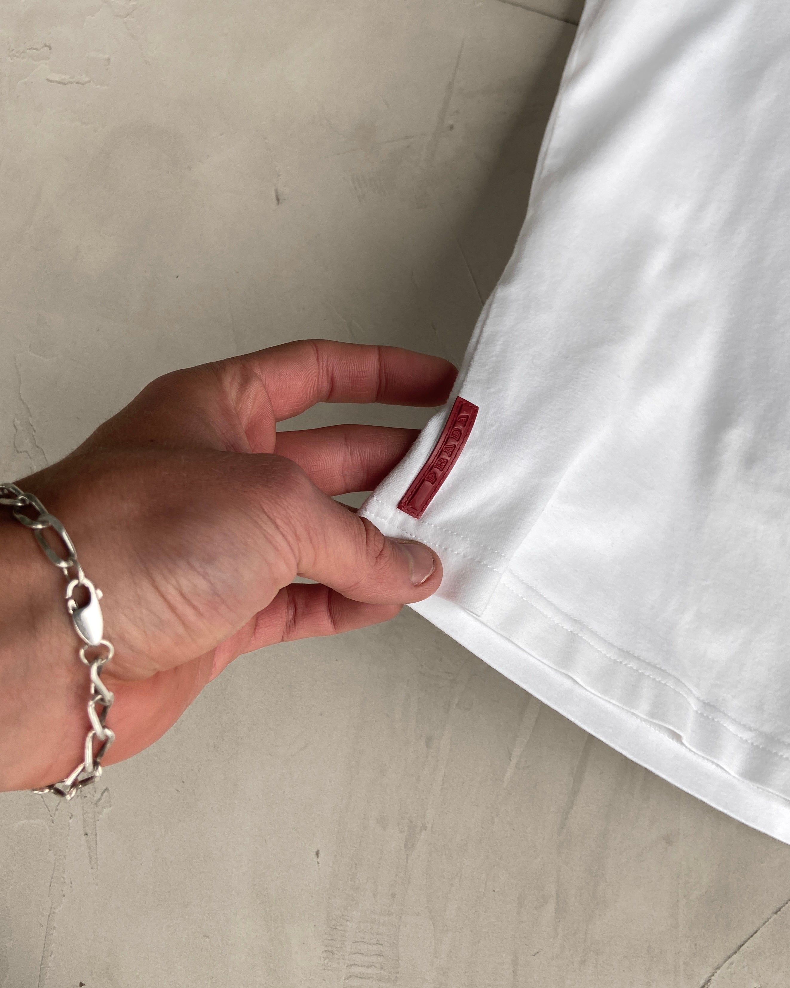 PRADA SPORT FW99 BACK POCKET ZIP-UP TOP - L