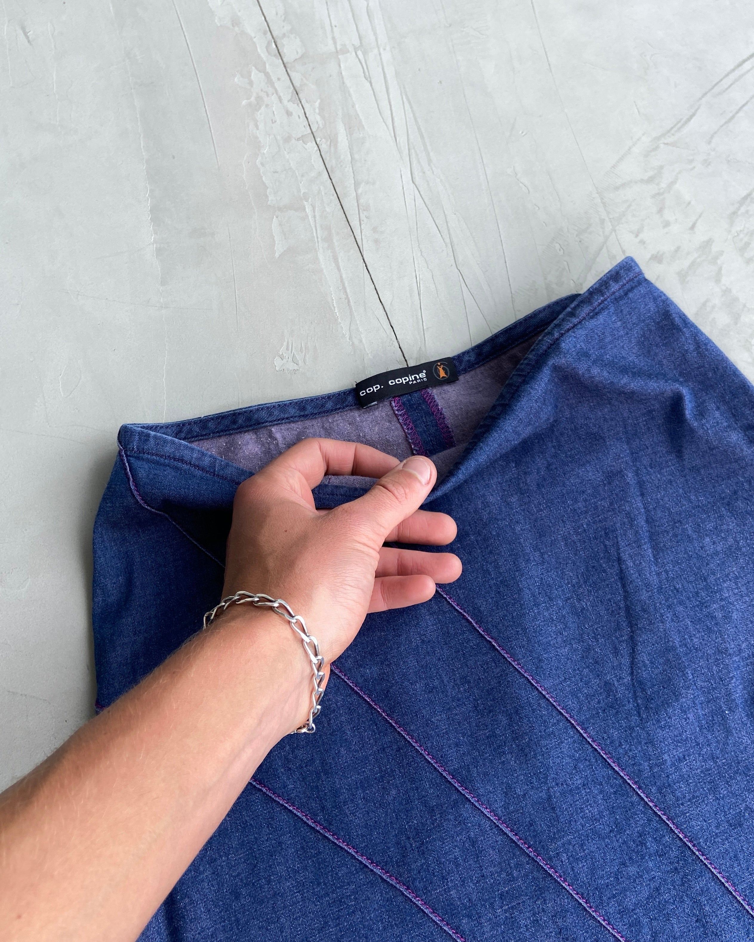 COP COPINE COTTON MAXI SKIRT - S