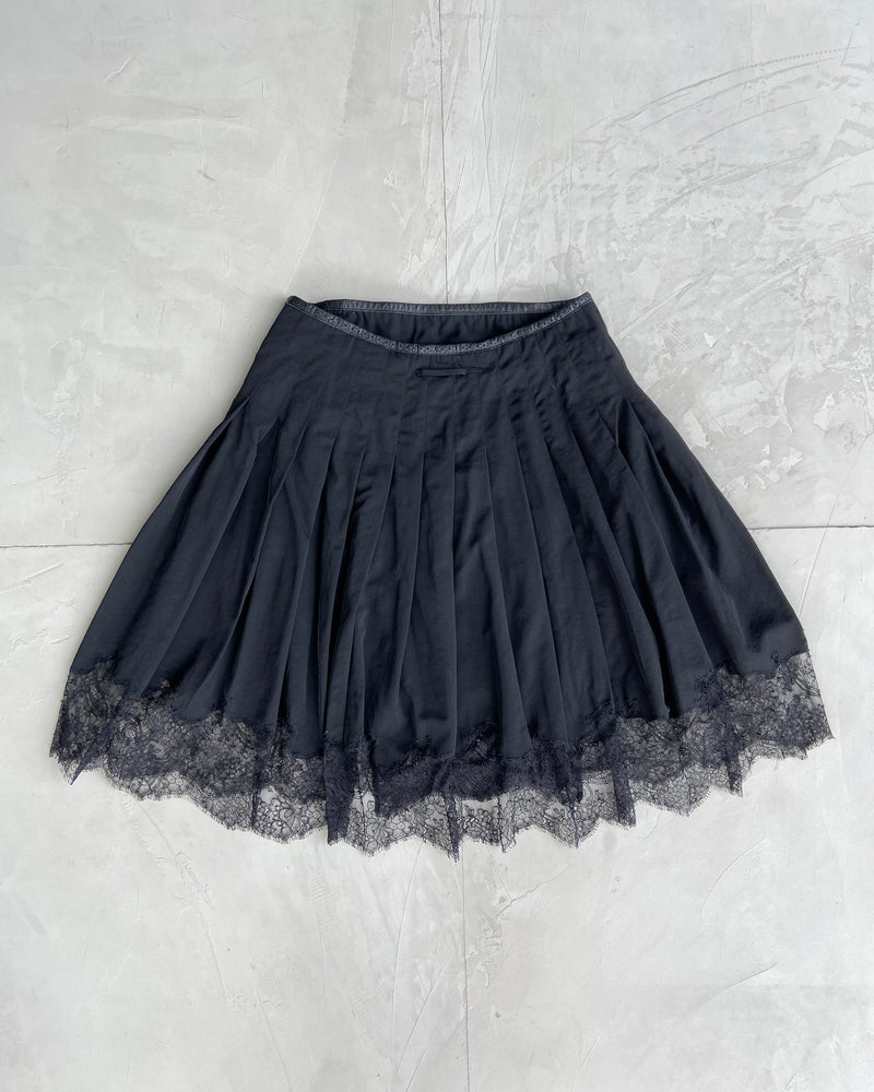 JEAN PAUL GAULTIER JPG 2000'S LACE WRAP SKIRT - S