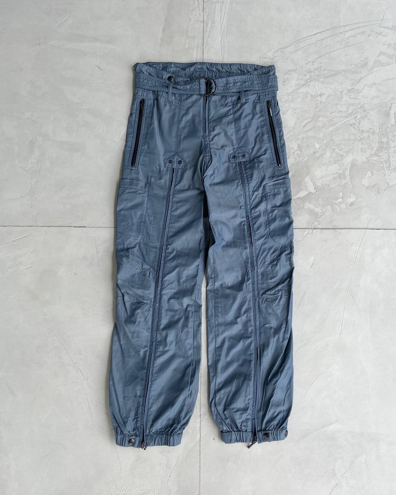 PLEIN SUD CARGO NYLON TROUSERS - S/M