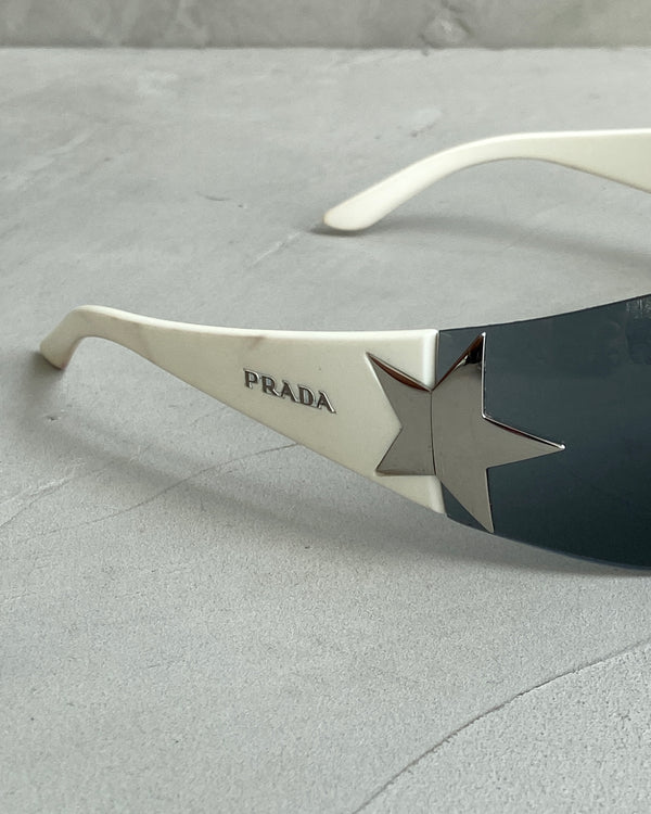 PRADA WRAP AROUND STAR SUNGLASSES