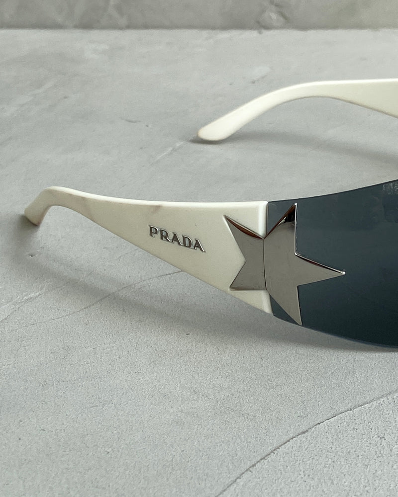 PRADA WRAP AROUND STAR SUNGLASSES