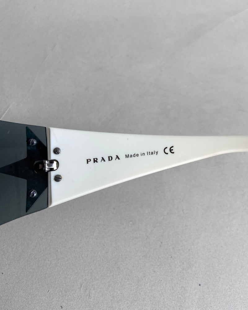 PRADA WRAP AROUND STAR SUNGLASSES