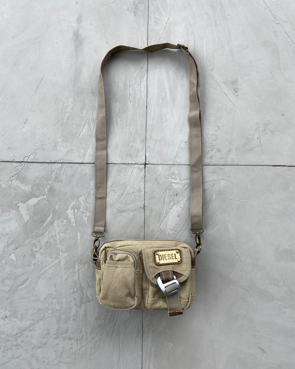 DIESEL 2000'S UTILITY CARGO SIDE BAG