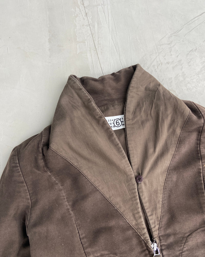 MAISON MARGIELA BRUSHED COTTON JACKET ⑥ - M/L