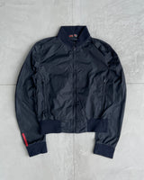 PRADA SPORT 2000'S NYLON BOMBER JACKET - M