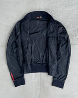 PRADA SPORT 2000'S NYLON BOMBER JACKET - M