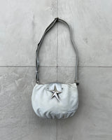 THIERRY MUGLER NYLON & CHROME STAR SIDE BAG