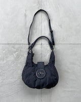 DIESEL 2000'S WAXED COTTON SHOULDER BAG