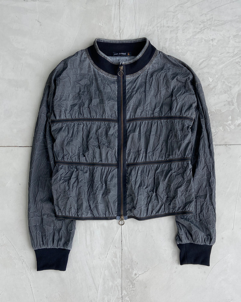 COP COPINE 2000'S TEXTURED CARGO JACKET -  M