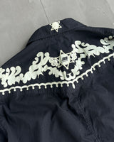 JUNIOR GAULTIER 1990S WESTERN COWBOY SHIRT - L