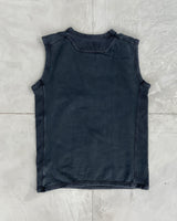 DIESEL BLACK SWEATER VEST - M