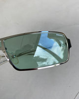 DIESEL 2000'S RIMLESS WRAP SPORT SUNGLASSES