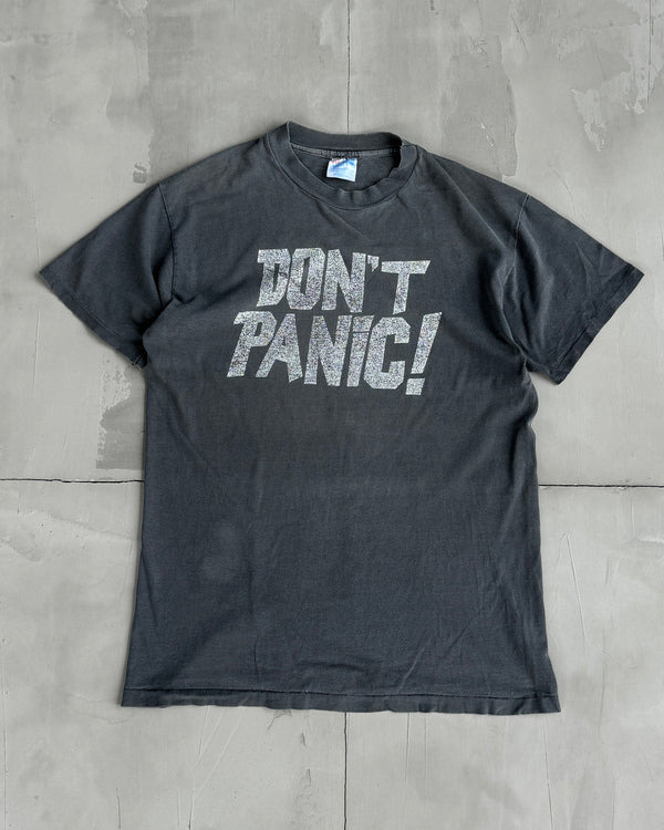 'DON'T PANIC' VINTAGE HANES TEE - L