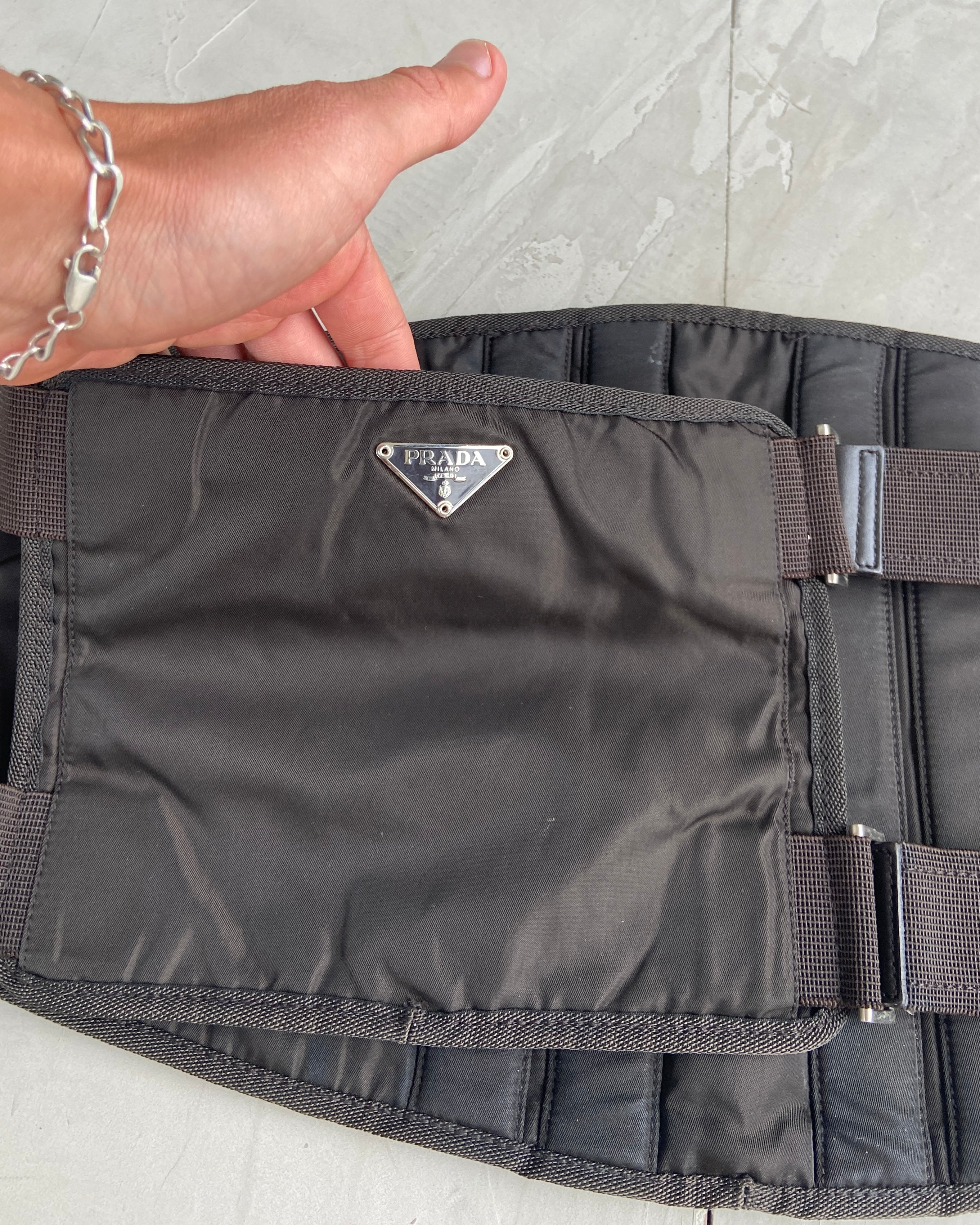 PRADA FW1999 NYLON WAISTBAG BELT