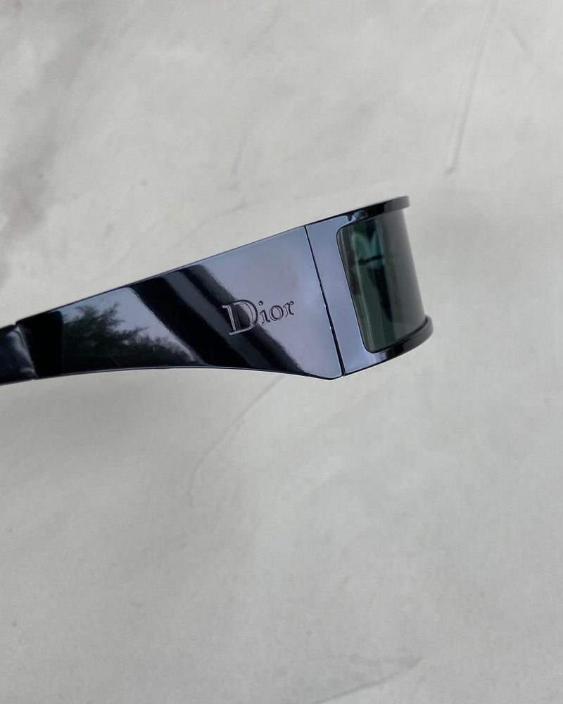 SS03 DIOR PUNK BLACK CHROME SUNGLASSES