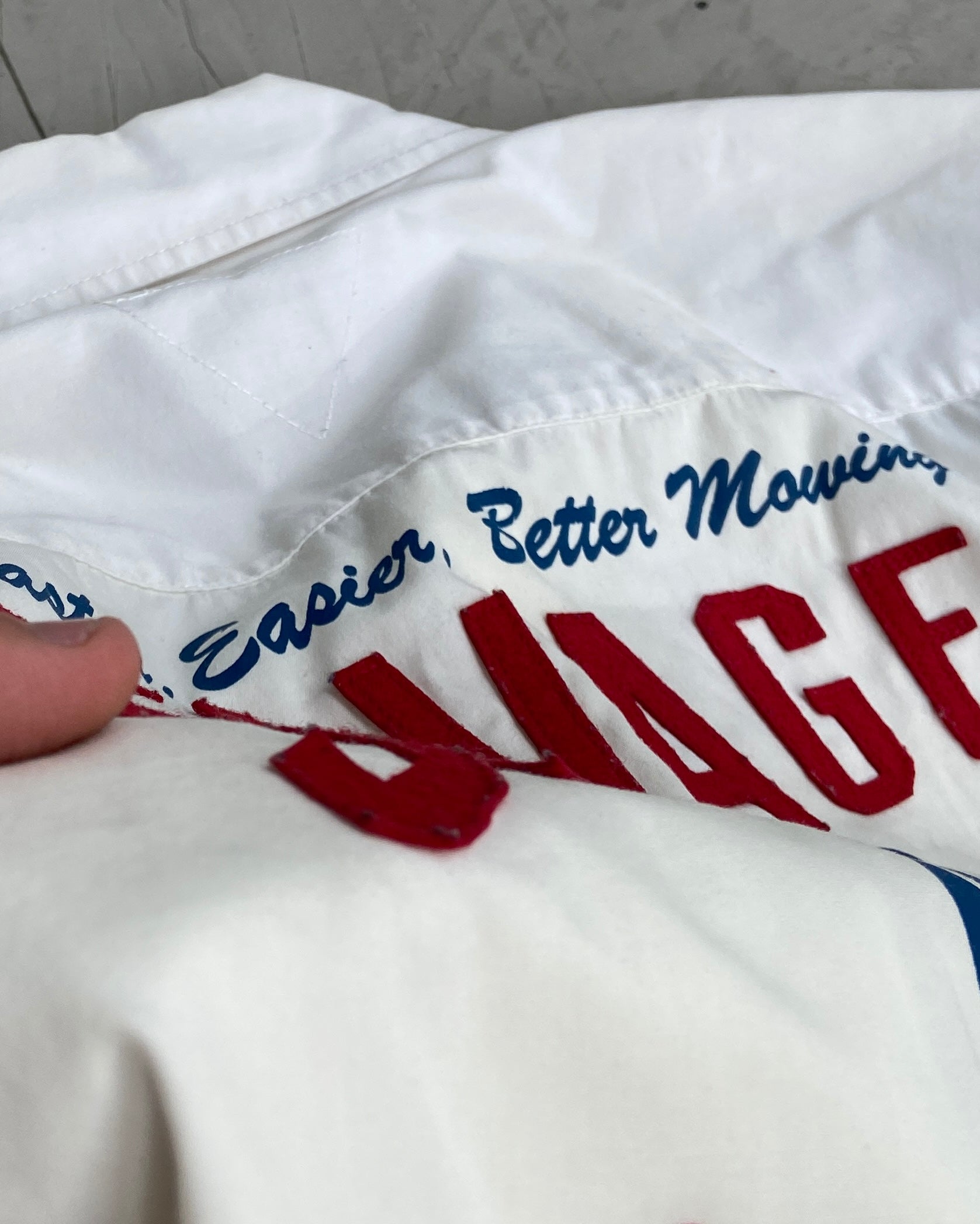 MELTIN POT 90'S GRAPHIC WHITE SHORT-SLEEVE SHIRT - XL