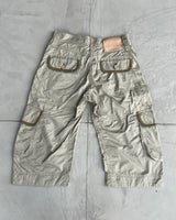 JOHN GALLIANO 2000'S CARGO CAPRI SHORTS - S