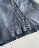 JUNIOR GAULTIER LEATHER MINI SKIRT - XS