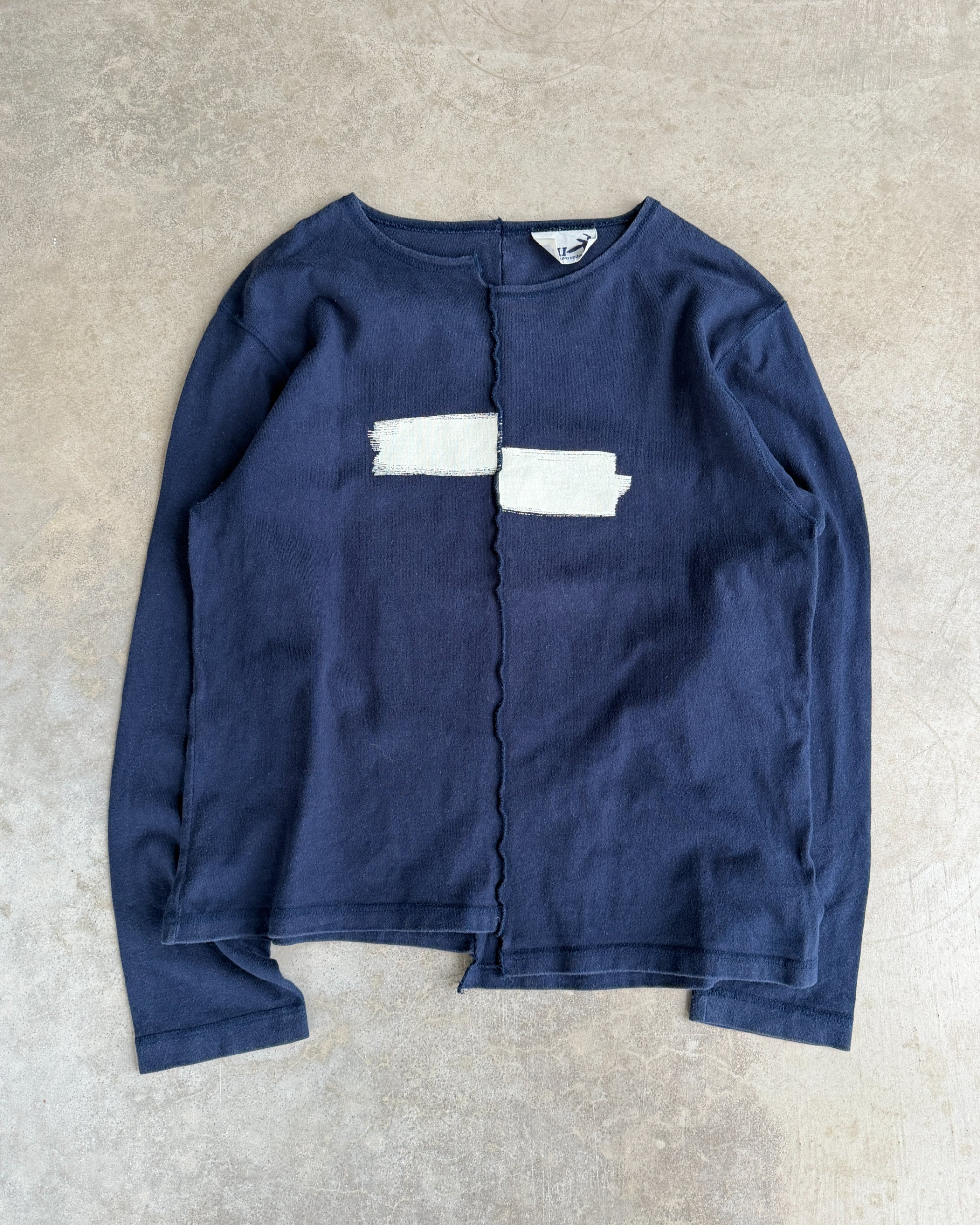 Hai Sporting Gear Blue Top – S-on a concrete background