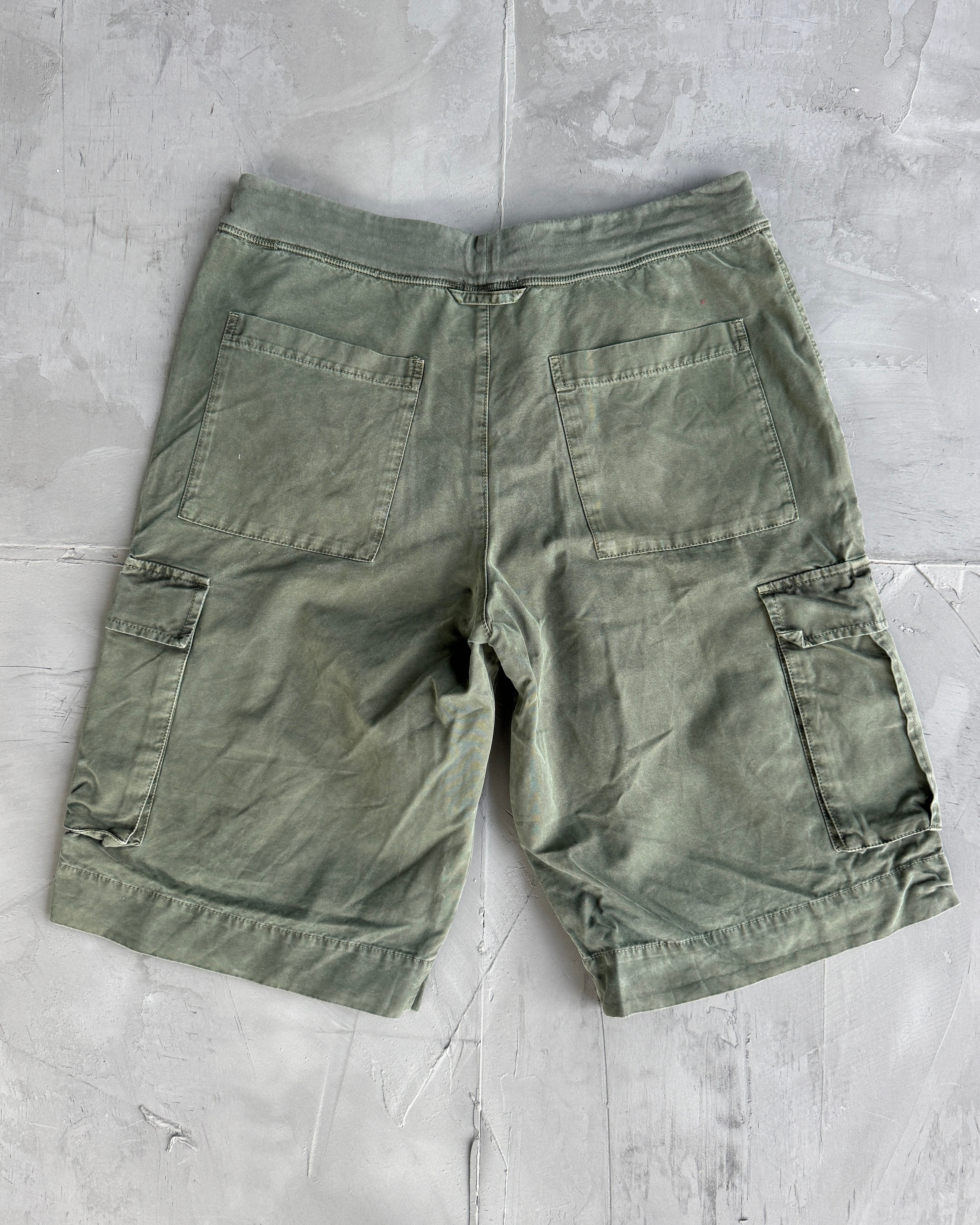 JAMES PEARSE KHAKI CARGO SHORTS - W32