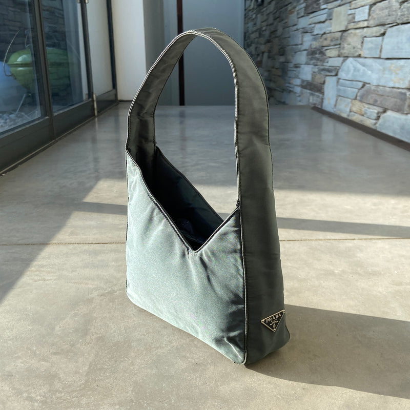 Prada Nylon Shoulder Bag And Tote Bag