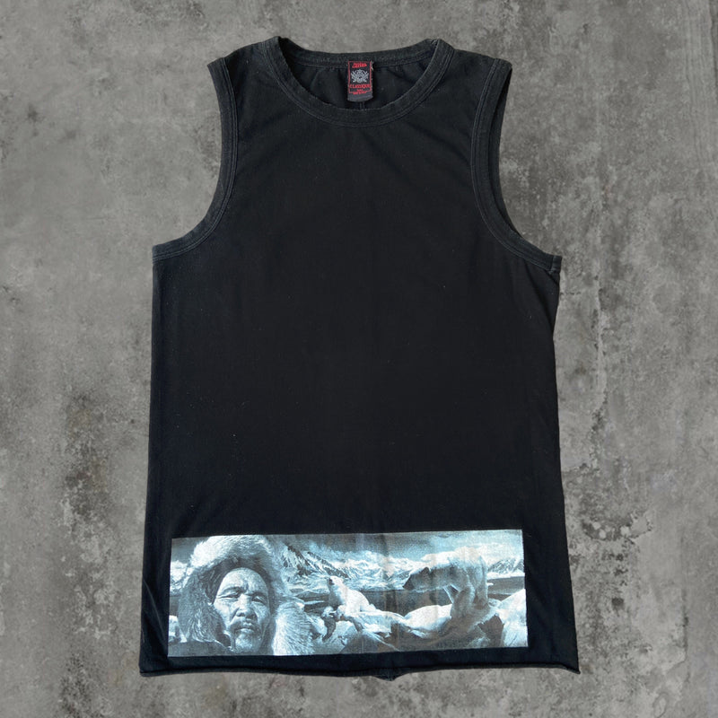 JEAN PAUL GAULTIER JPG GRAPHIC VEST - L