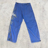 Rare Limited Edition Maharishi Blue Embroidered Snopants / Trousers