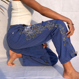 Rare Limited Edition Maharishi Blue Embroidered Snopants / Trousers