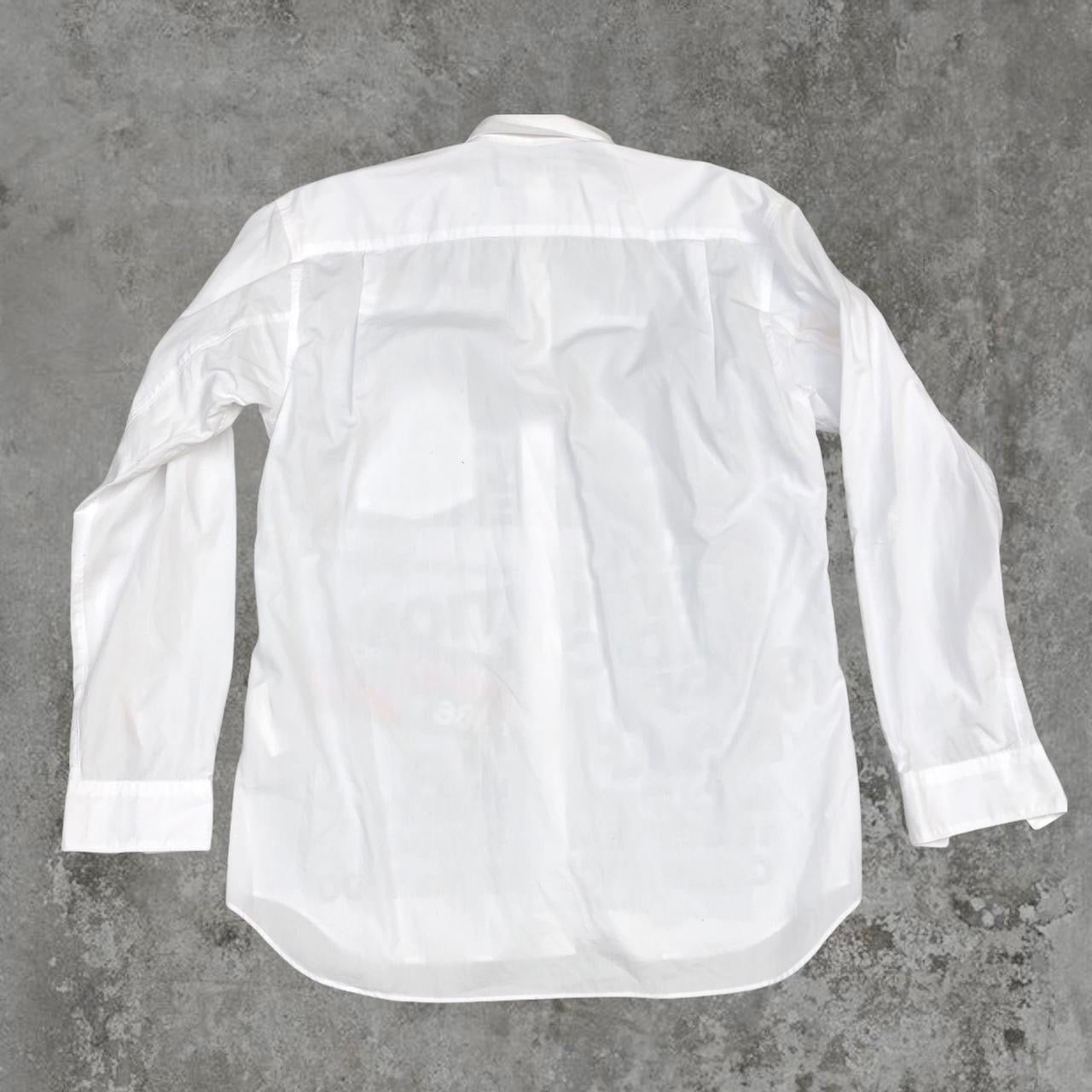 Comme des Garçons x Guerrilla Store Graphic White Shirt