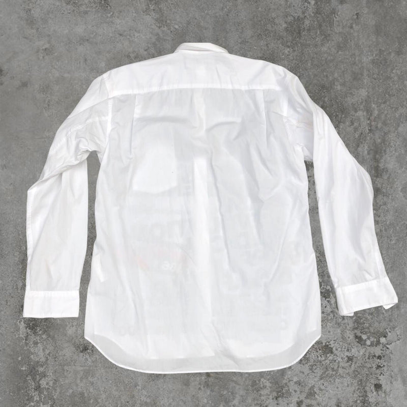 Comme des Garçons x Guerrilla Store Graphic White Shirt