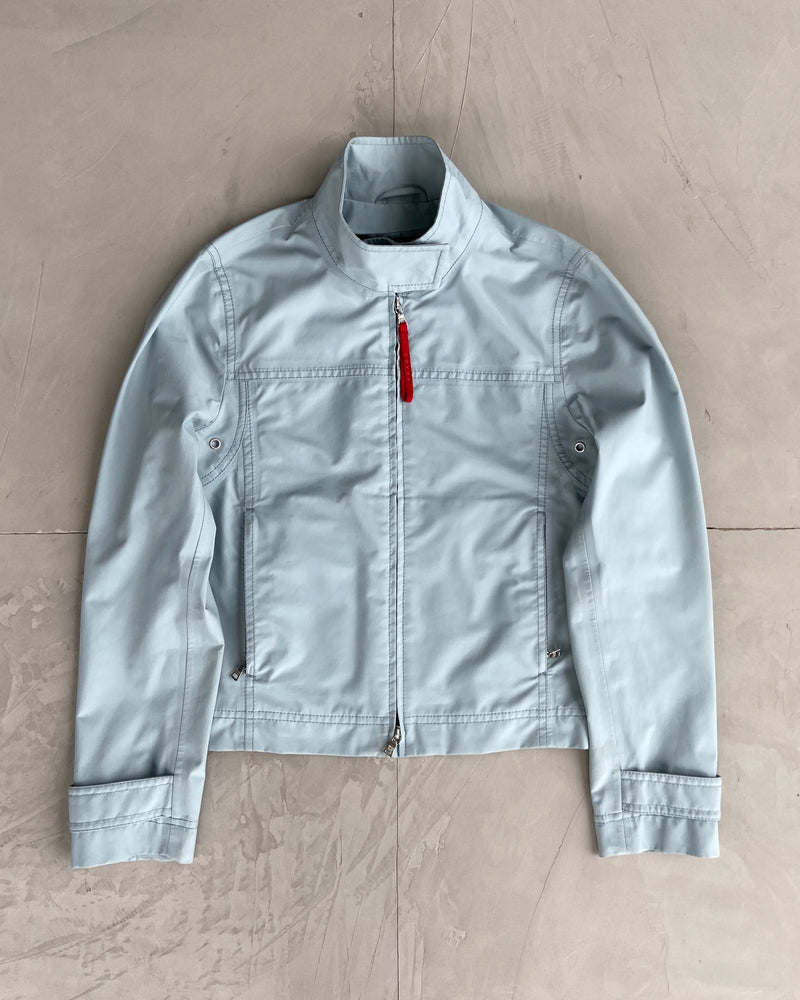 PRADA SPORT 2000'S BABY BLUE GORETEX JACKET - M