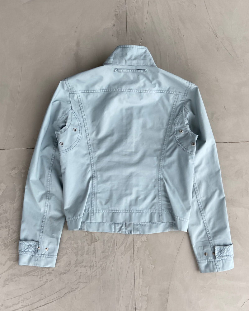 PRADA SPORT 2000'S BABY BLUE GORETEX JACKET - M