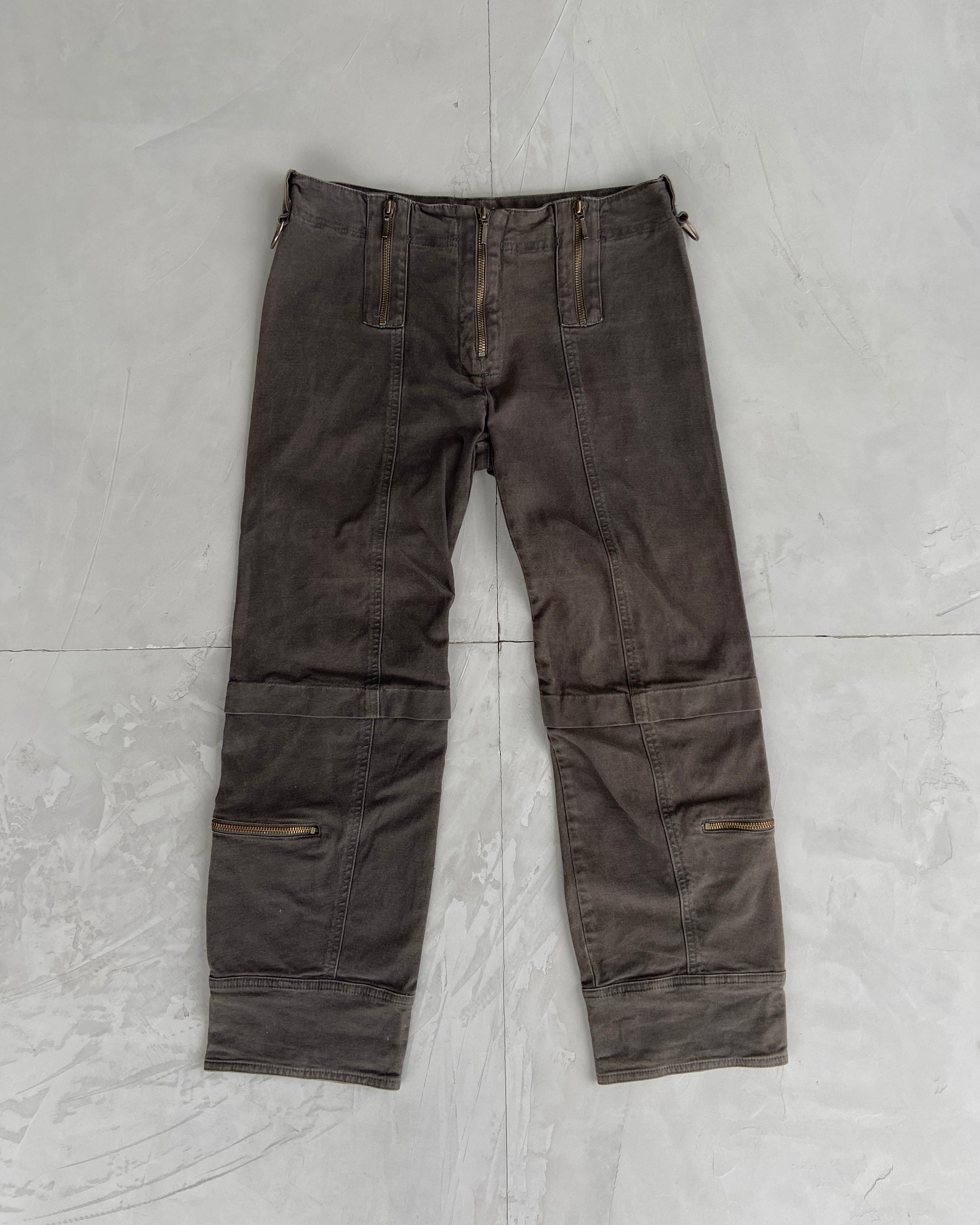 PLEIN SUD 2000'S 3/4 CARGO TROUSERS - M/L