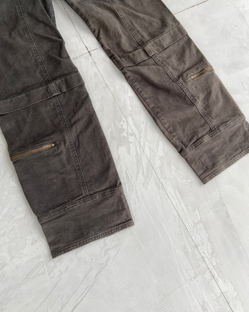 PLEIN SUD 2000'S 3/4 CARGO TROUSERS - M/L