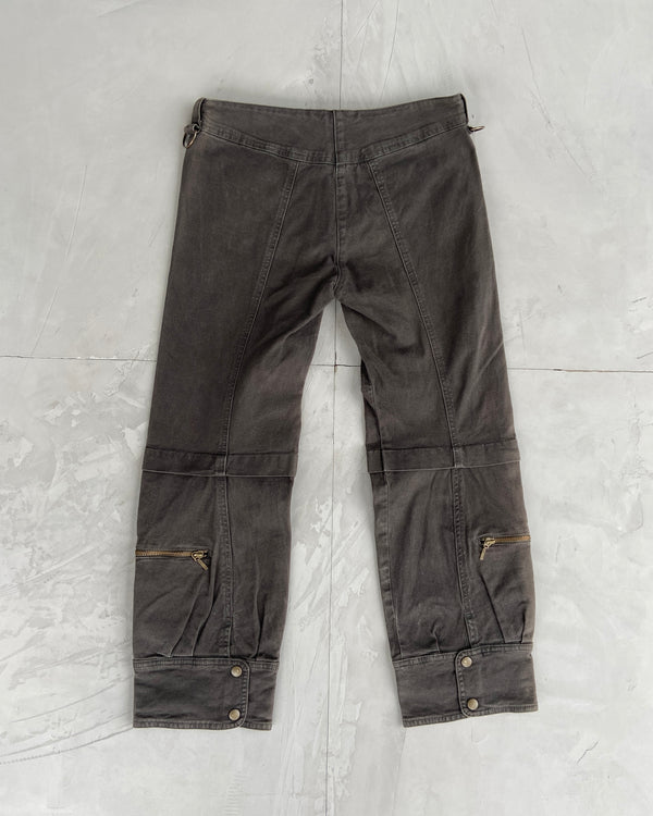 PLEIN SUD 2000'S 3/4 CARGO TROUSERS - M/L