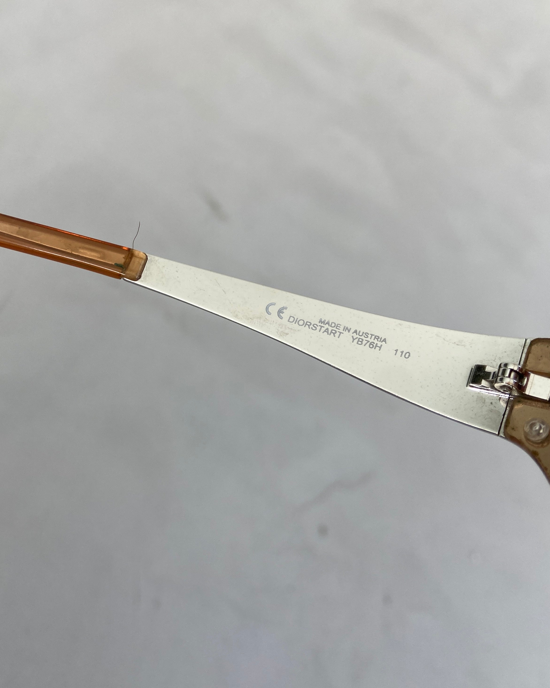 DIOR 'CD' WRAP AROUND SUNGLASSES