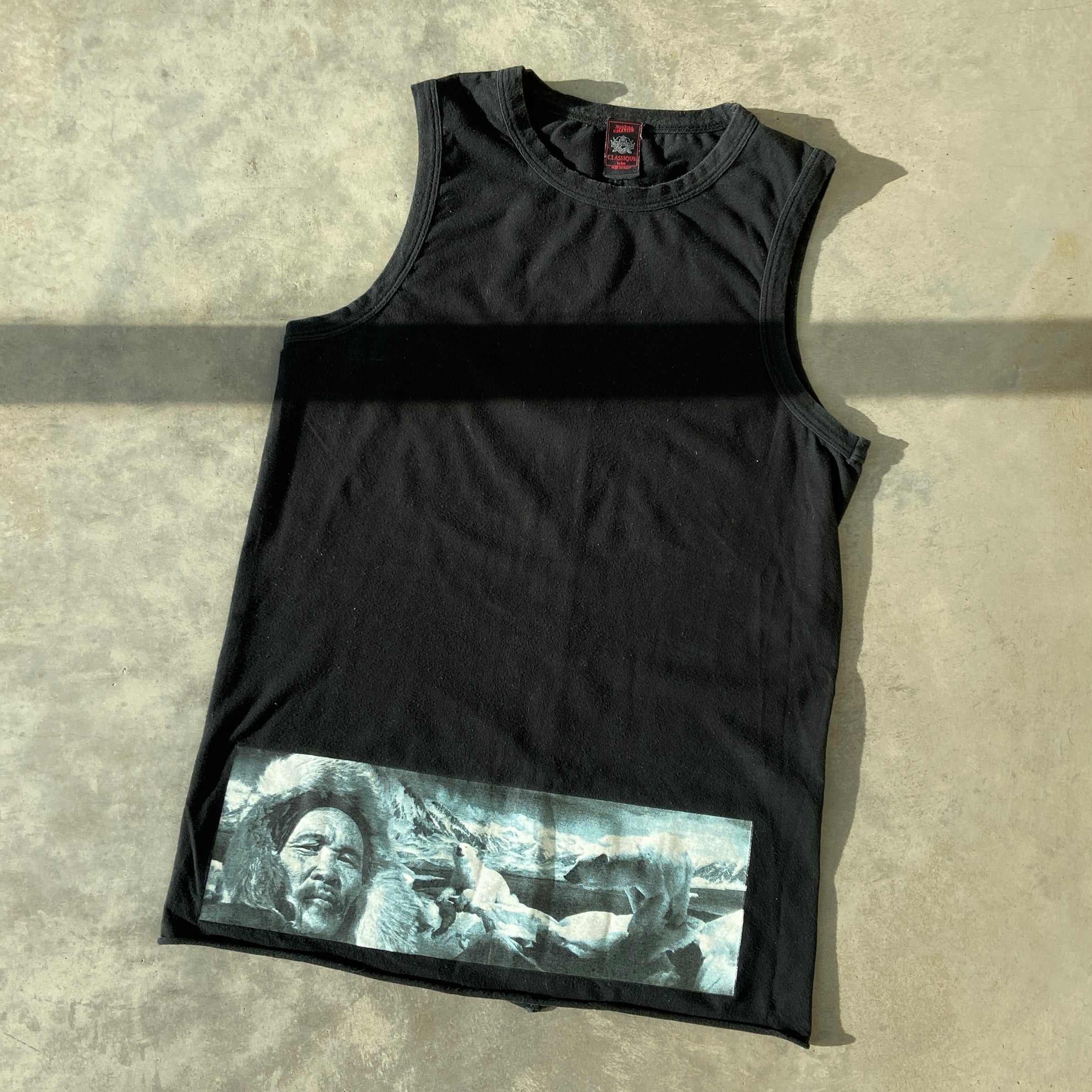 JEAN PAUL GAULTIER JPG GRAPHIC VEST - L