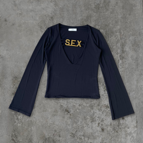 I.JAIA 'SEX' LONG-SLEEVE TOP - S