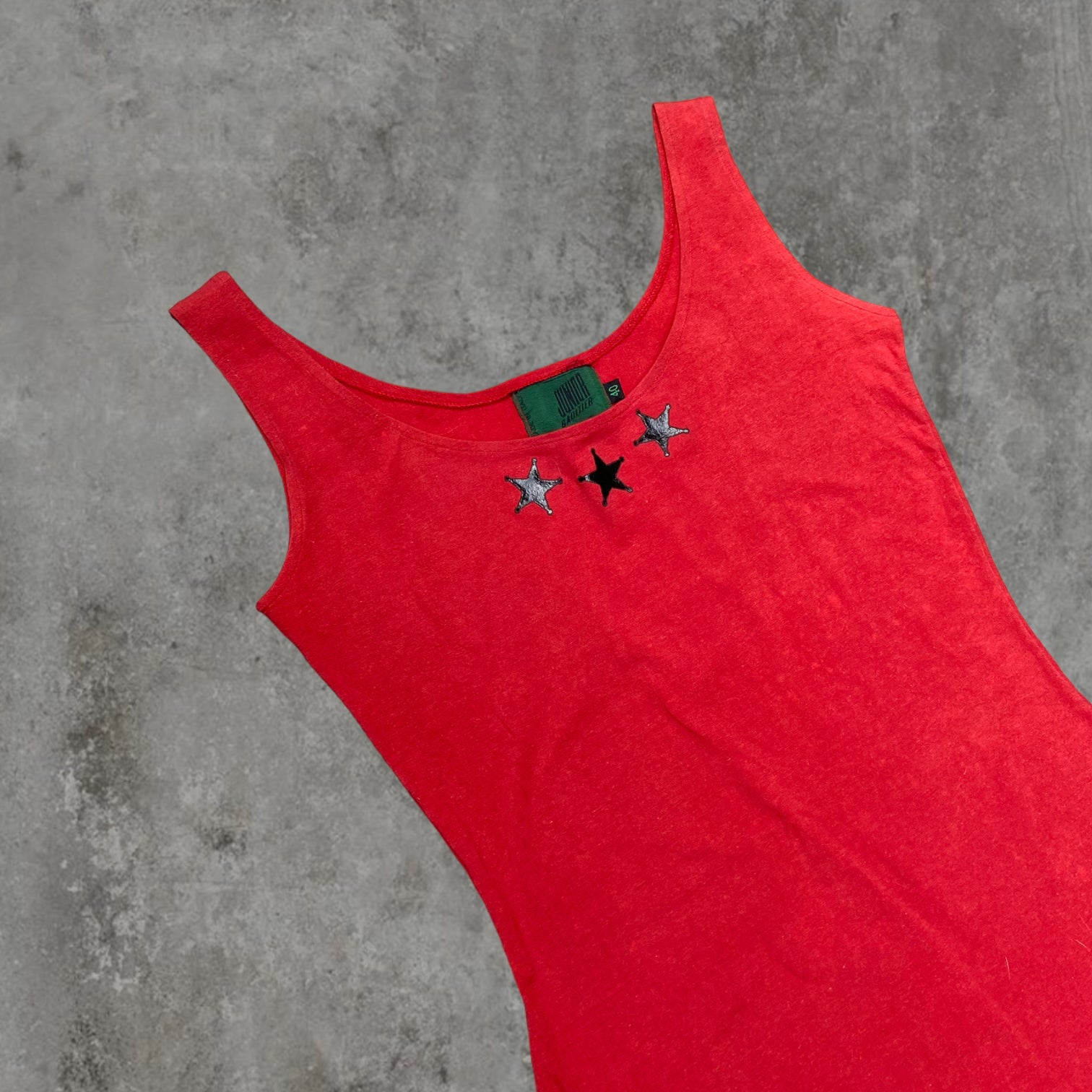 JUNIOR GAULTIER STAR STRETCH MINI DRESS - S