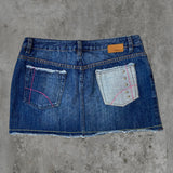 DENIM MINI SKIRT - M