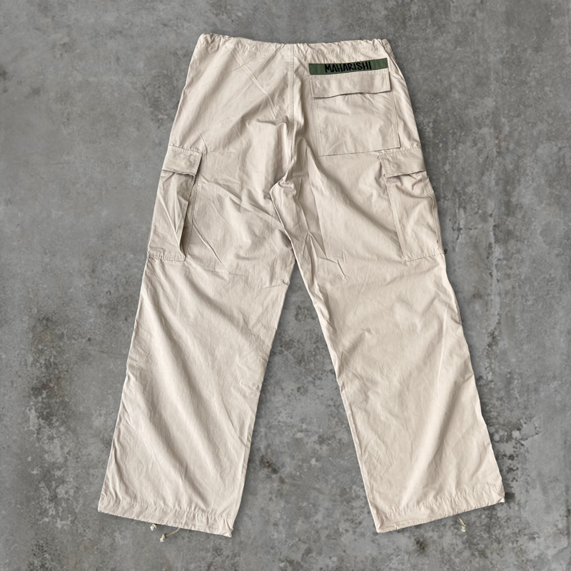 MAHARISHI BEIGE CARGO SNOPANTS - M