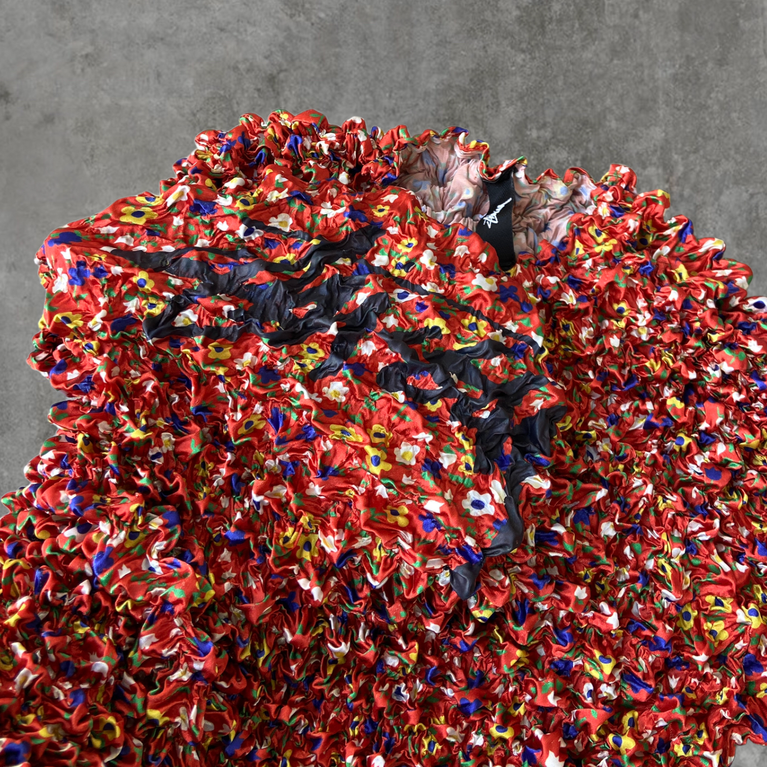 STUSSY POPCORN MINI SHIRT TOP