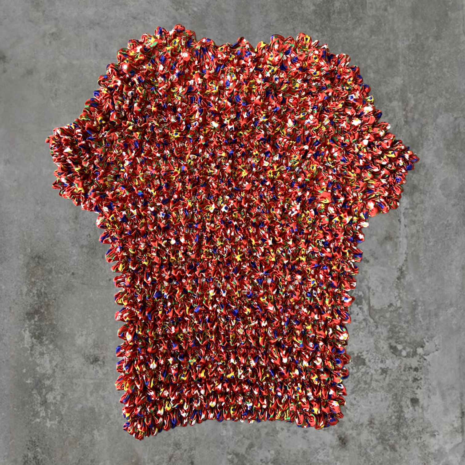 STUSSY POPCORN MINI SHIRT TOP